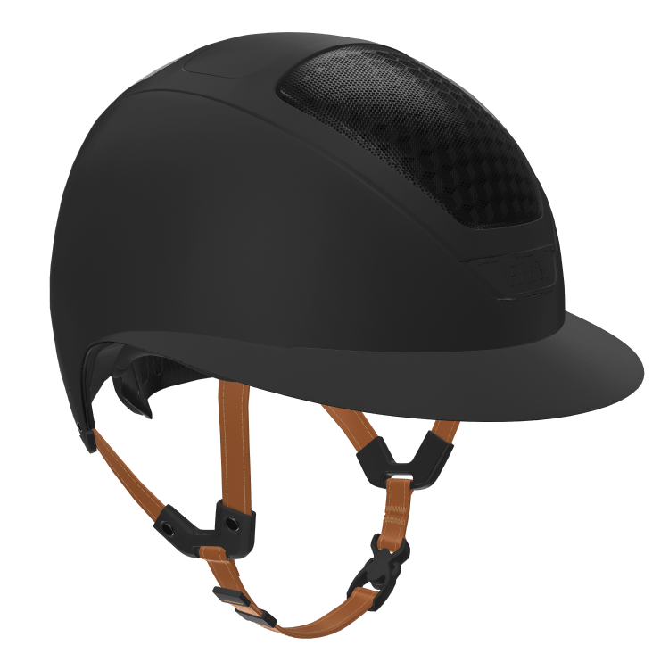 KASK Star Lady + tan leather harness
