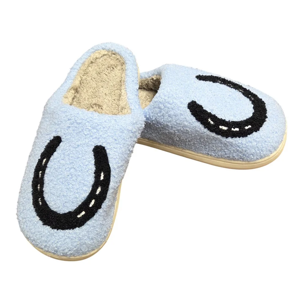 Cozy Horseshoe Slippers