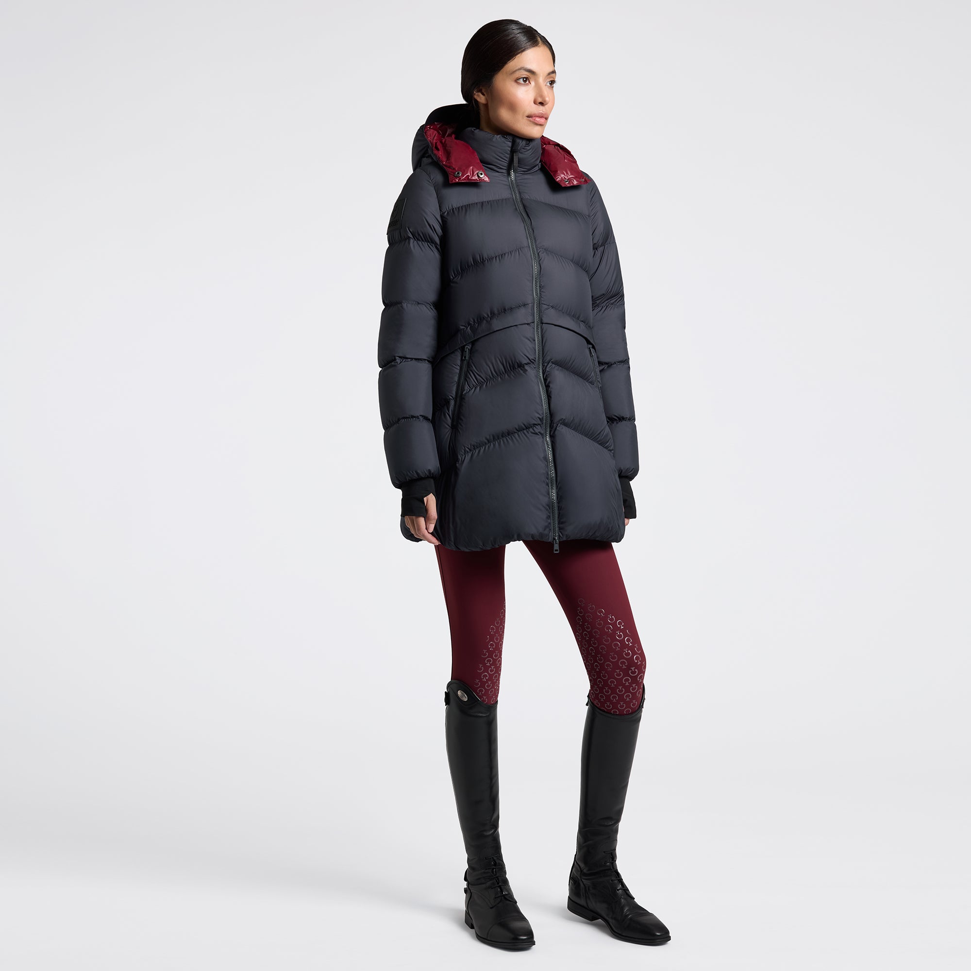 Cavalleria Toscana Long Down Jacket ladies