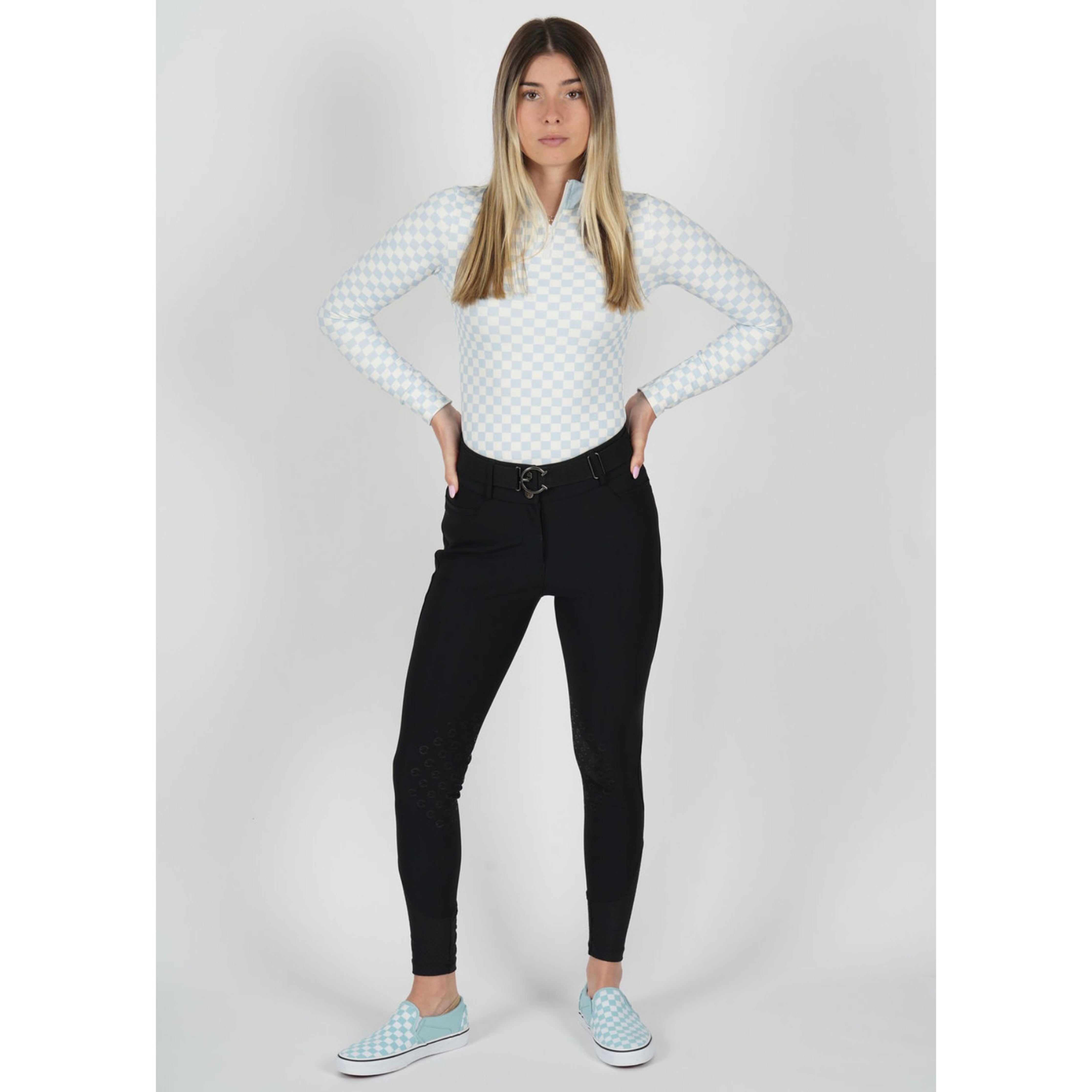 Equestrian Club Mia Checkered Top ladies