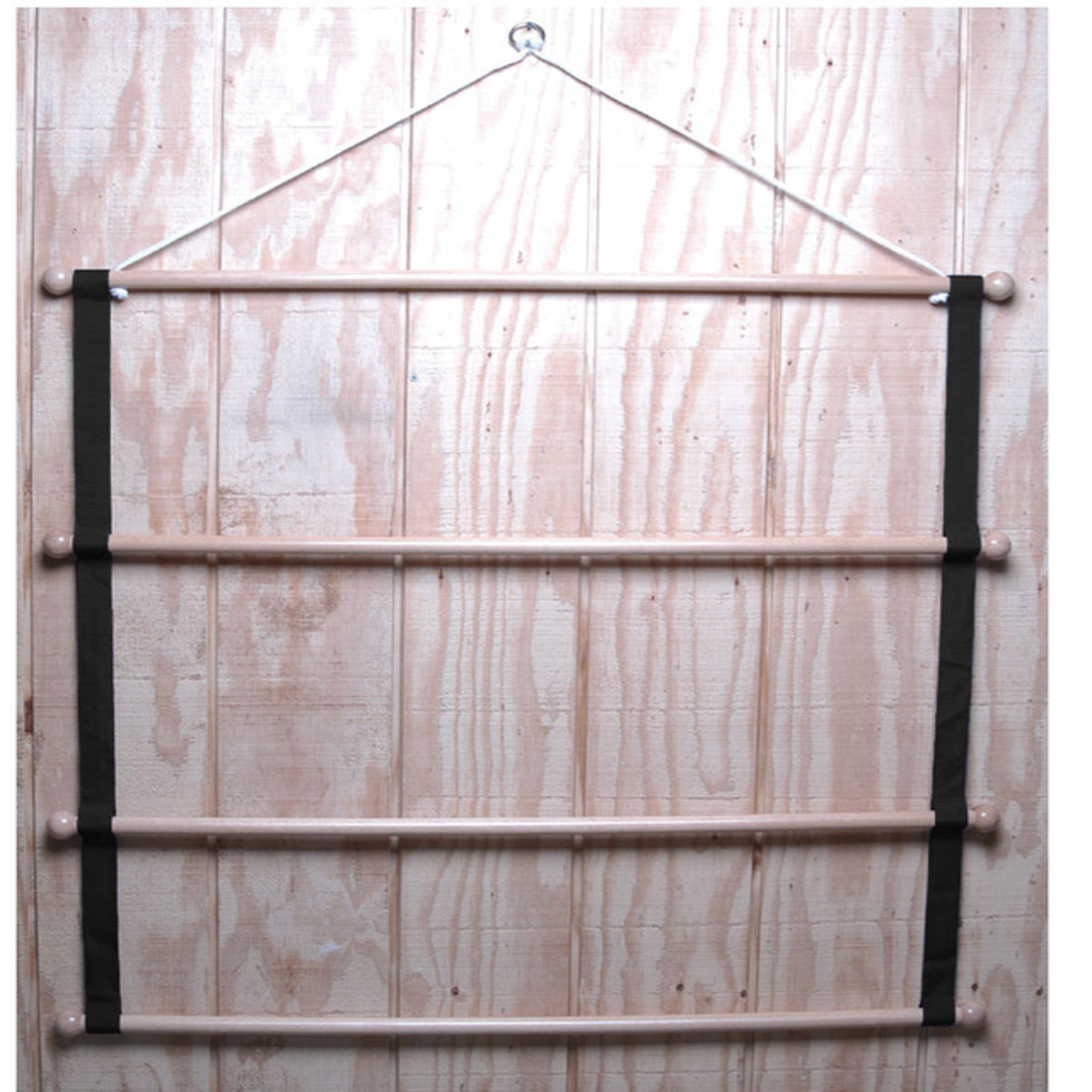 Handy Blanket Cooler Rack Wood Nylon