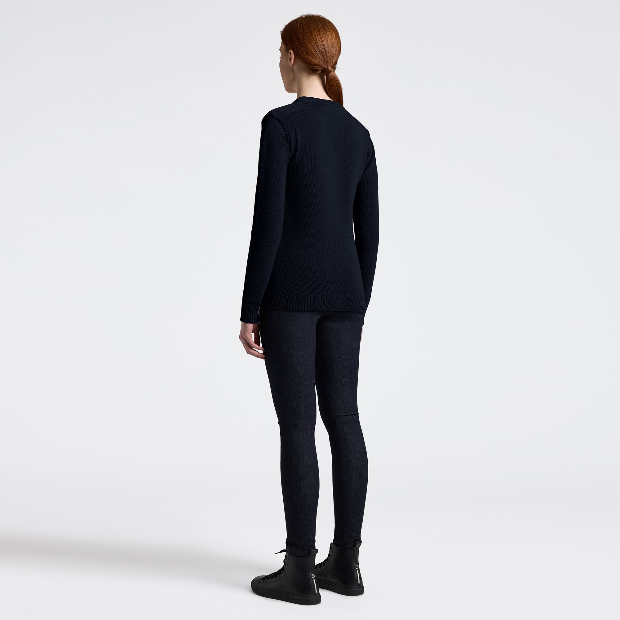 Cavalleria Toscana Purewool Crew Sweater ladies