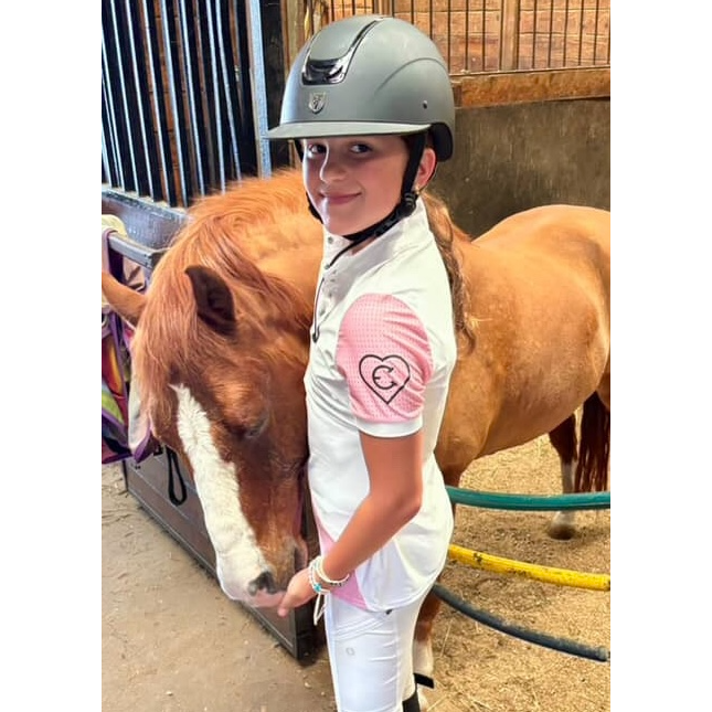 EquestrianClub Lil' LENNA Show Shirt (short slv)