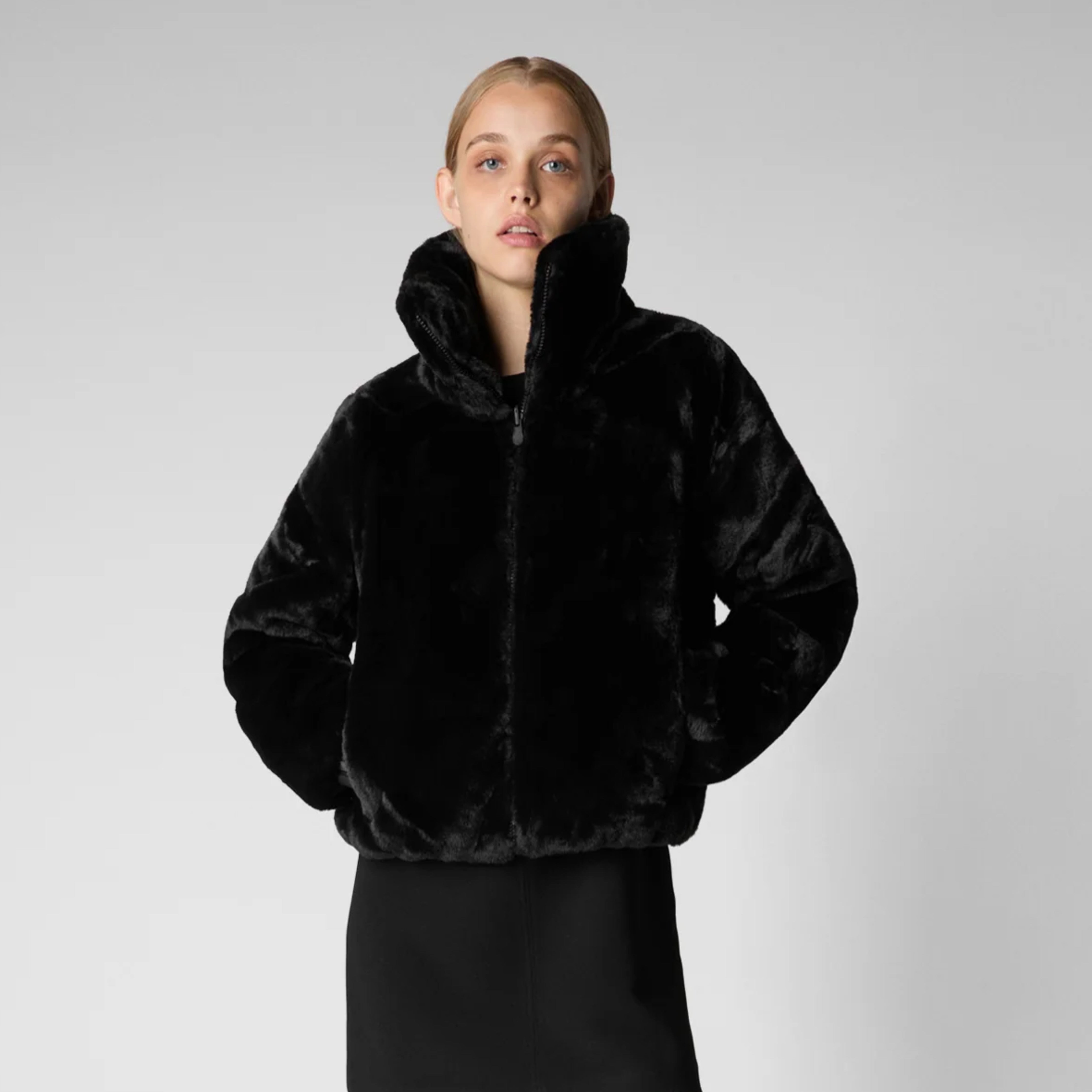 Save the Duck Jeon Reversible Fur-Puffer ladies