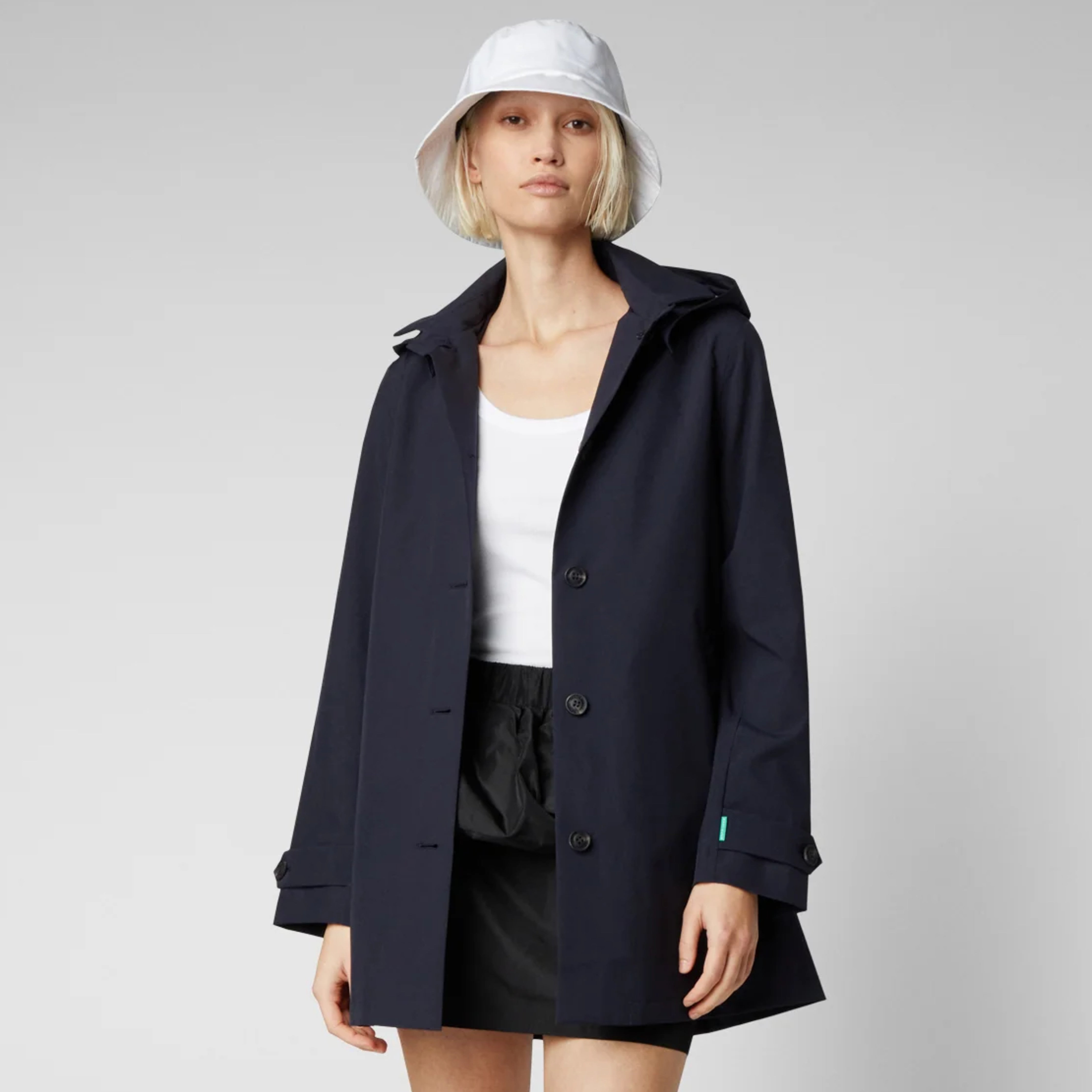 Save the Duck April Stretch Trench Coat ladies