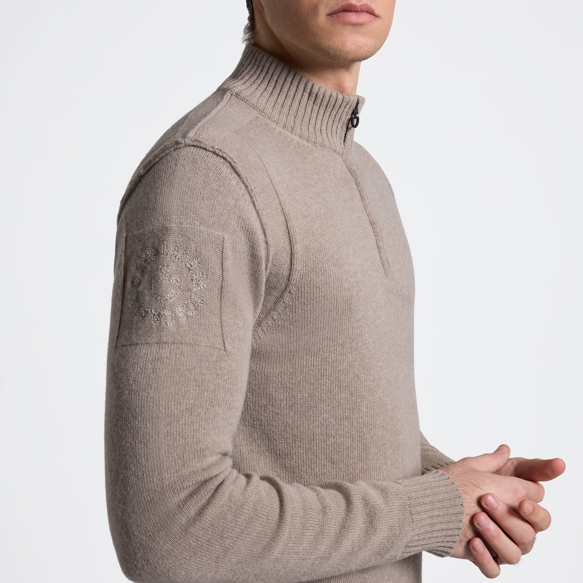 Cavalleria Toscana Purewool Zip Sweater mens