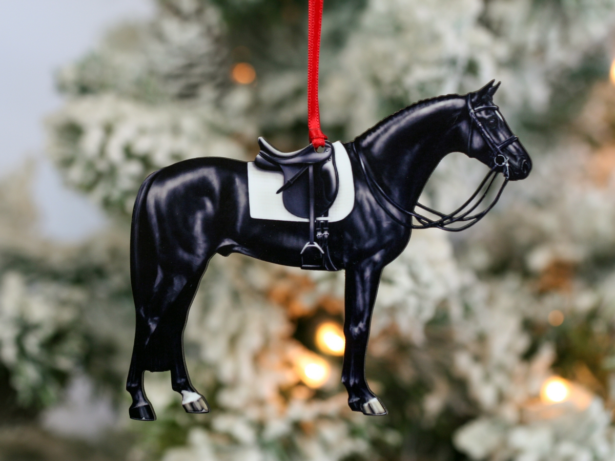 Wood Ornament Laser Cut Horse