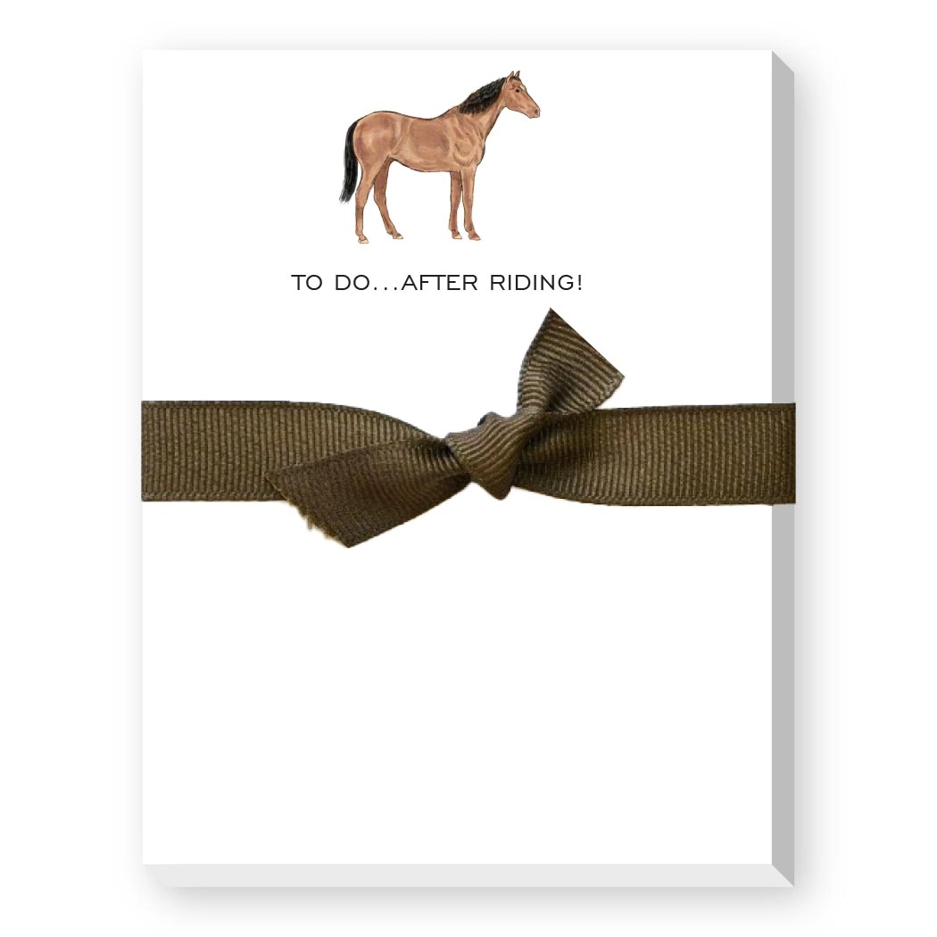 Equestrian Mini Notepad