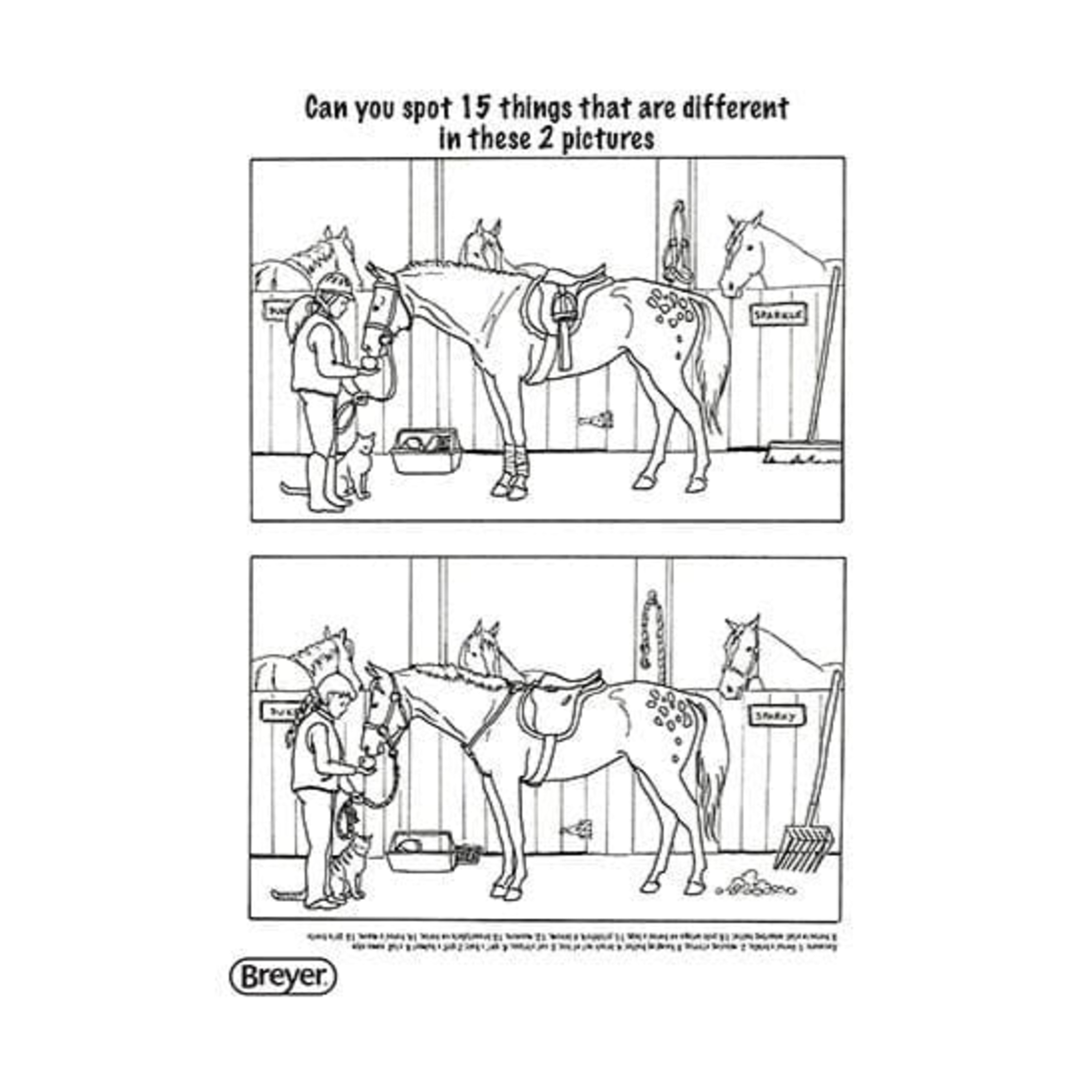 Breyer "H is for Horse" Coloring Book