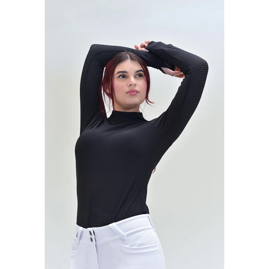 For Horses Willa Silky Air Mockneck ladies