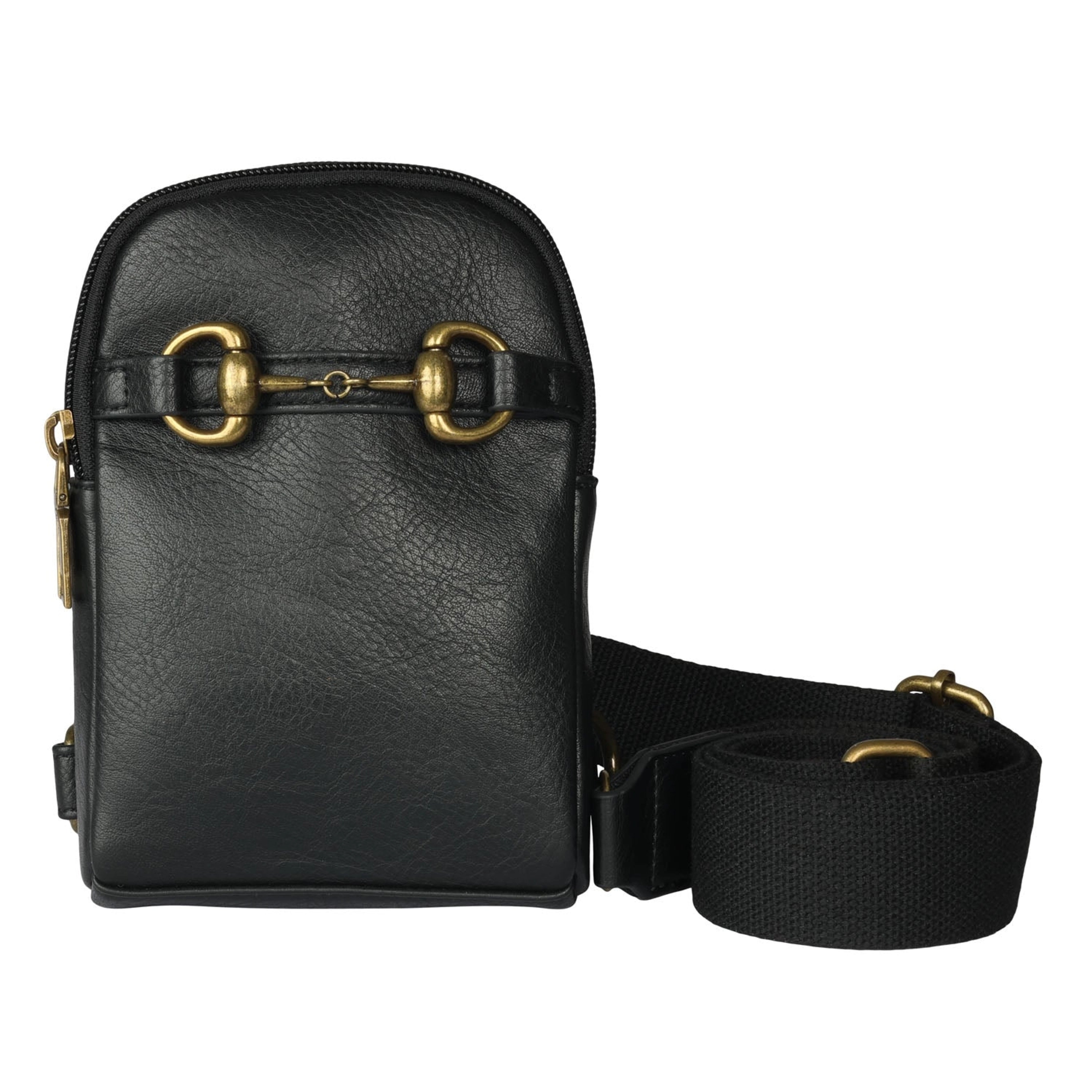 Vegan Snaffle Cross-Body Sling Bag