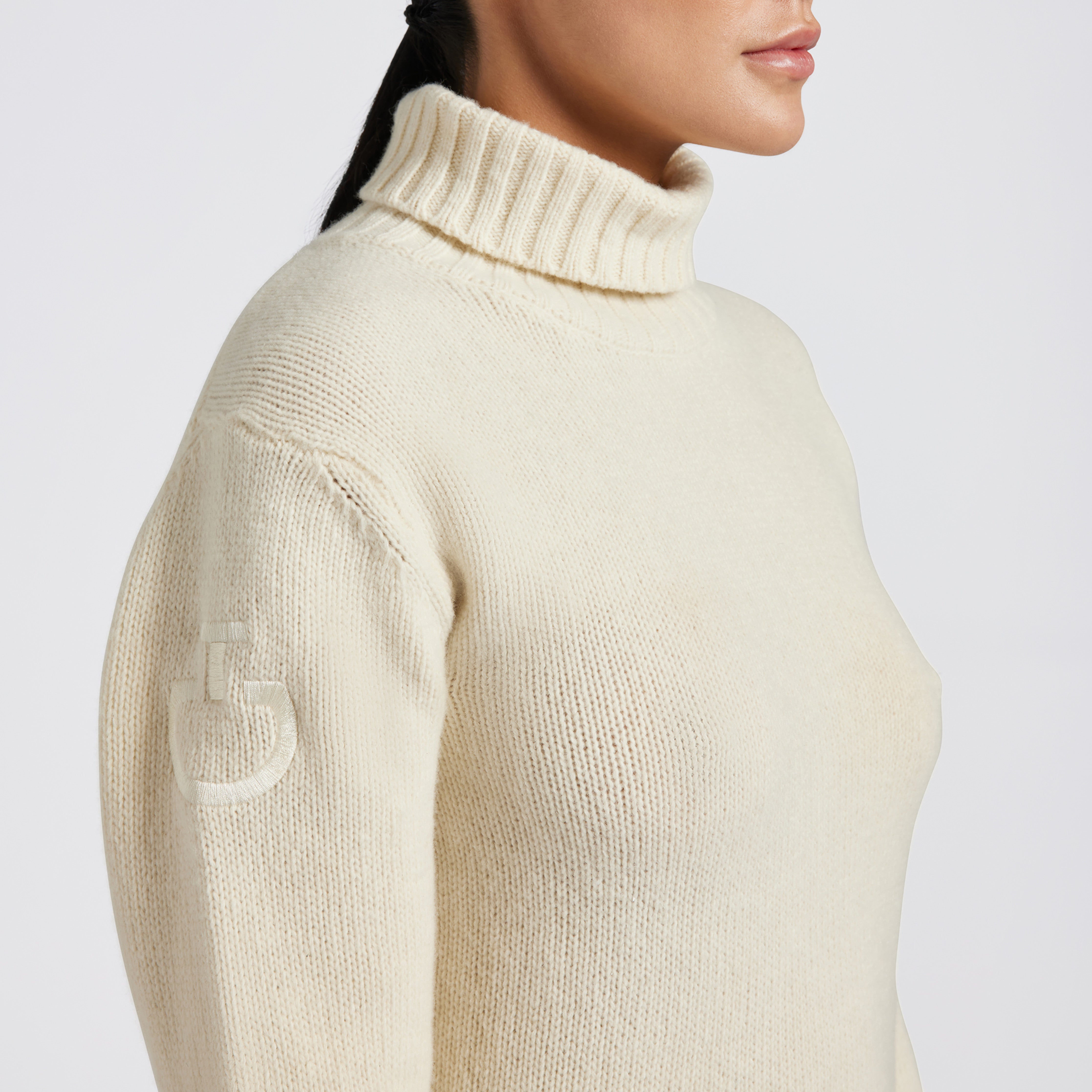 Cavalleria Toscana Lambswool Turtleneck Sweater ladies