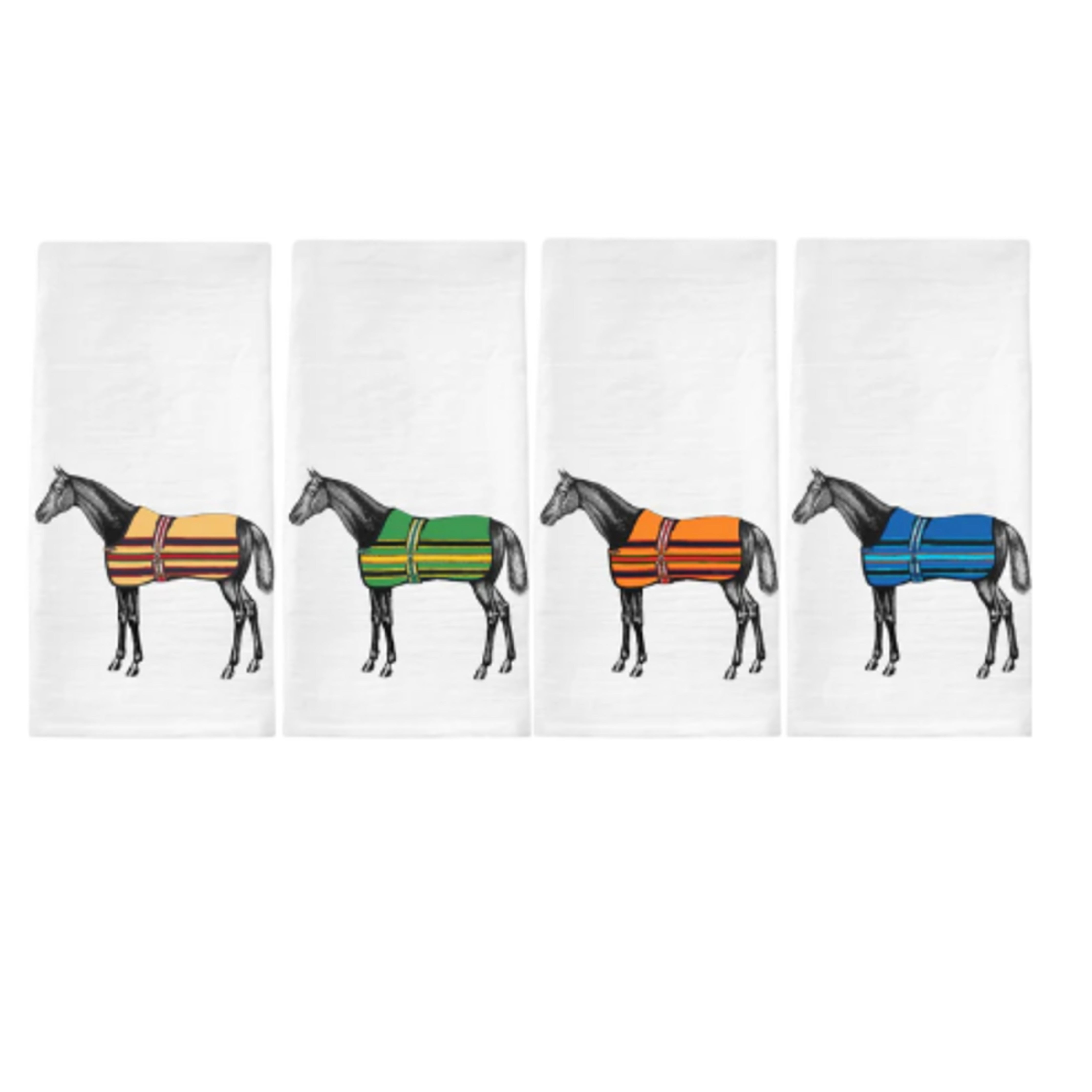 Lilly Horse Tea Towel