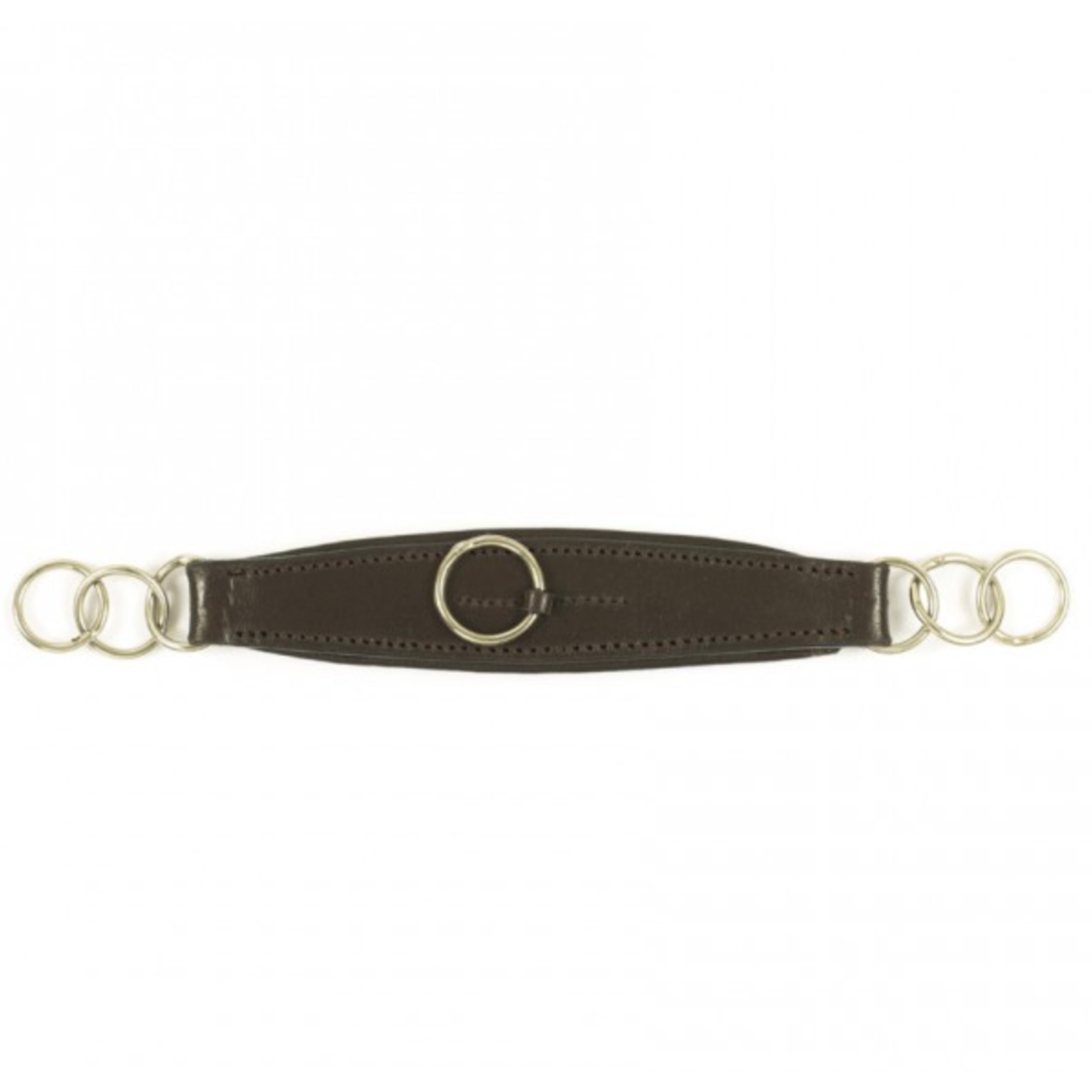 Camelot Leather Curb Chain