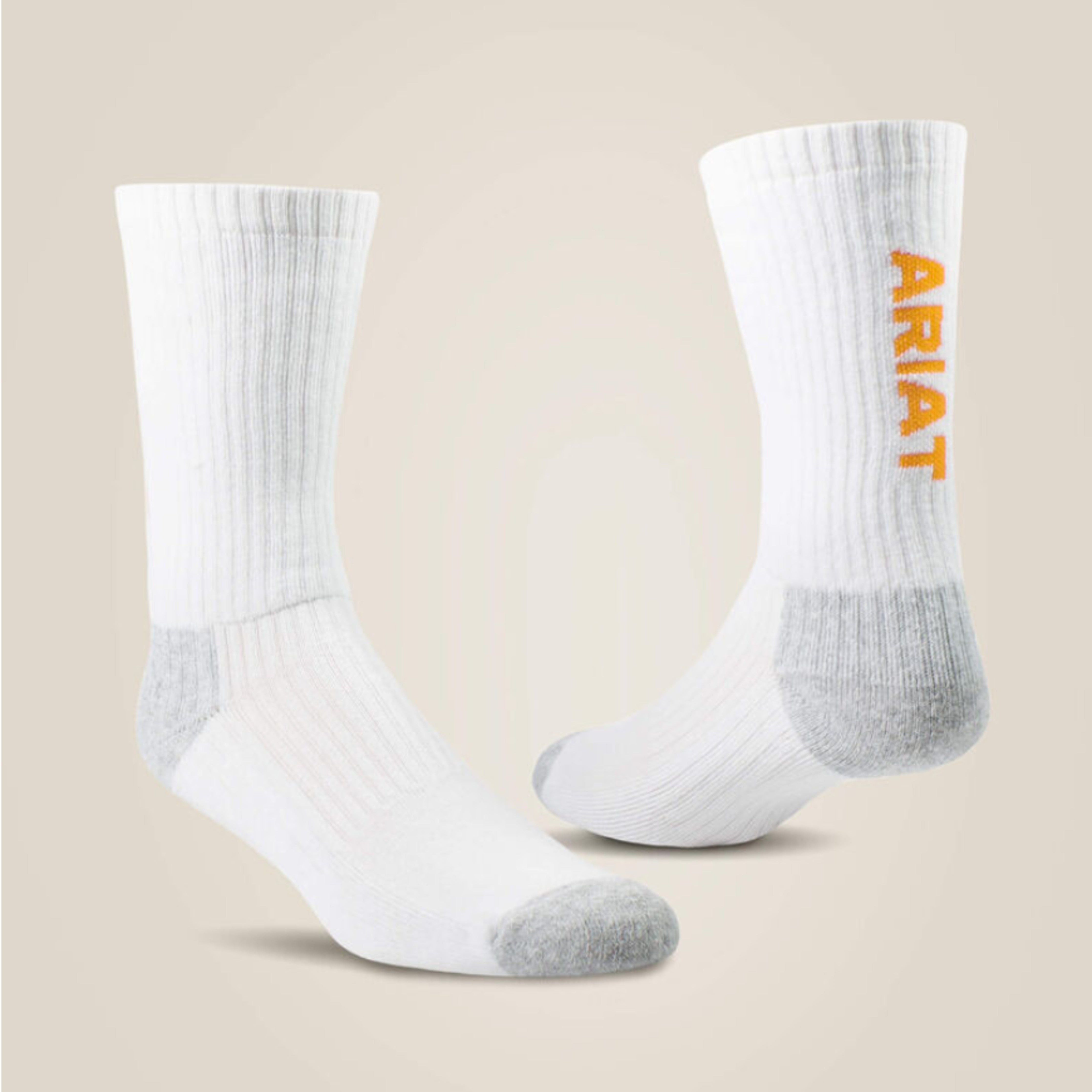 White nike crew clearance socks with grey swoosh