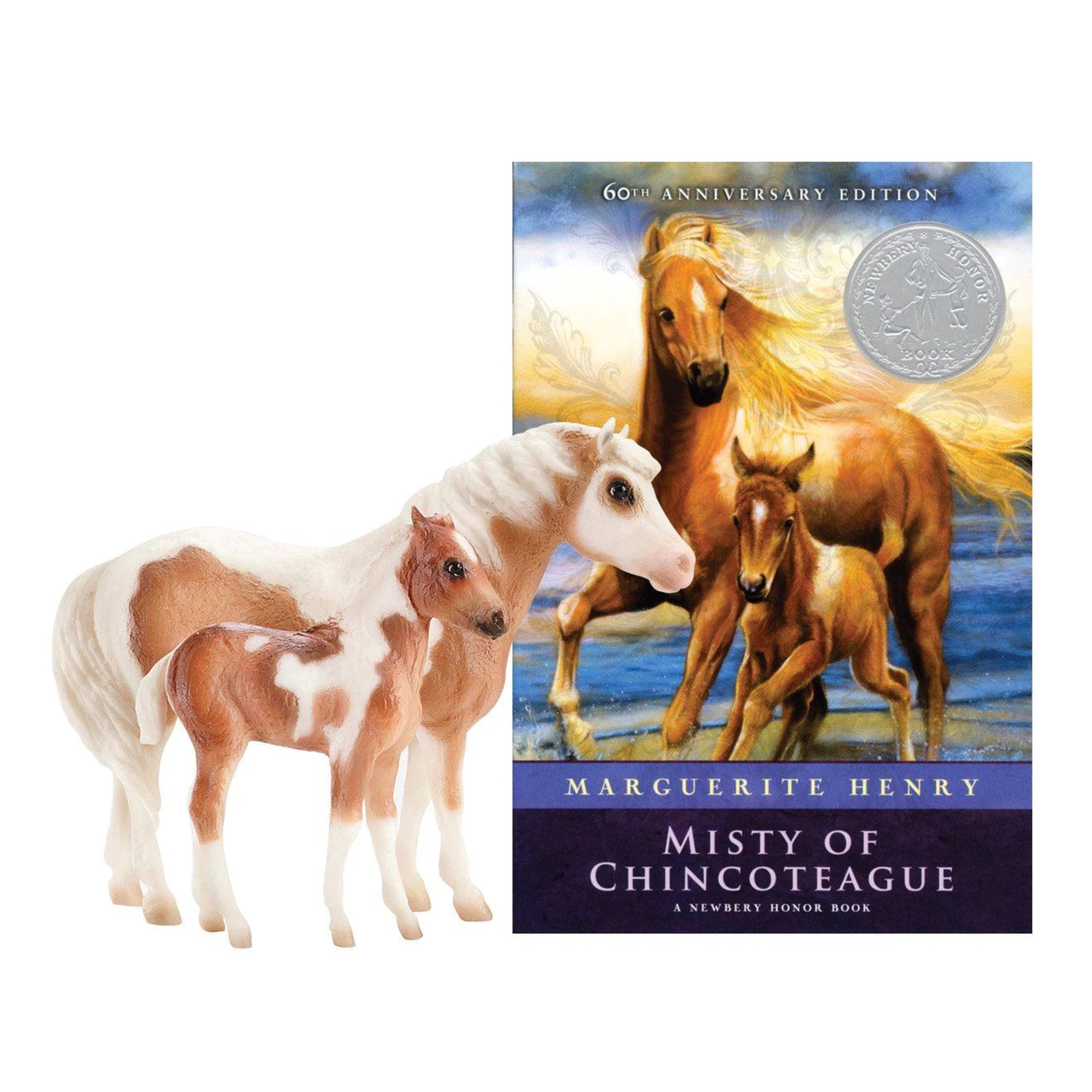 Breyer Misty + Stormy Horse + Book Set