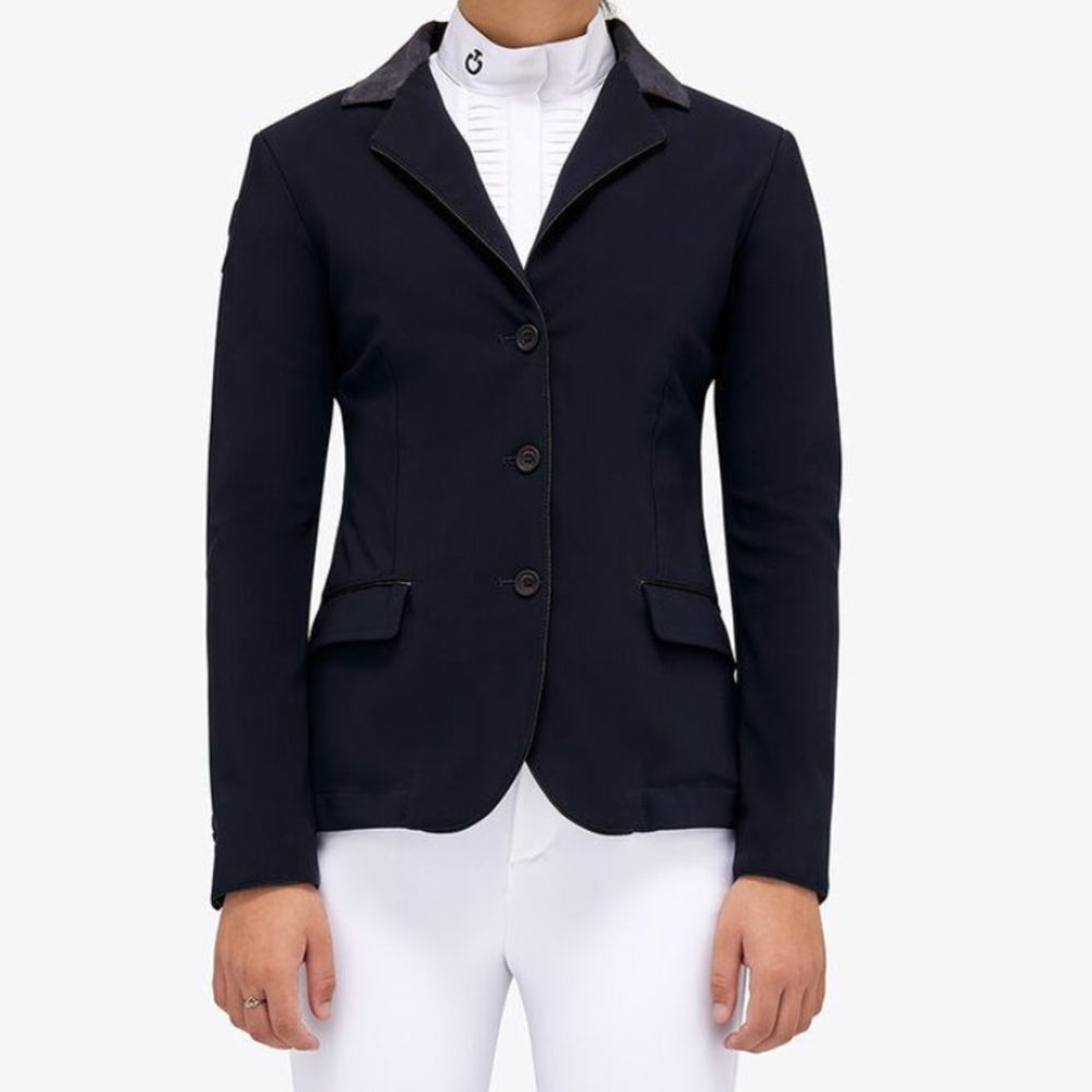 Cavalleria Toscana – Veste de concours GP Zip FW24 - Marine - Sellerie EHC Cavalleria Toscana – Veste de concours GP Zip FW24 - Marine - Sellerie EHC