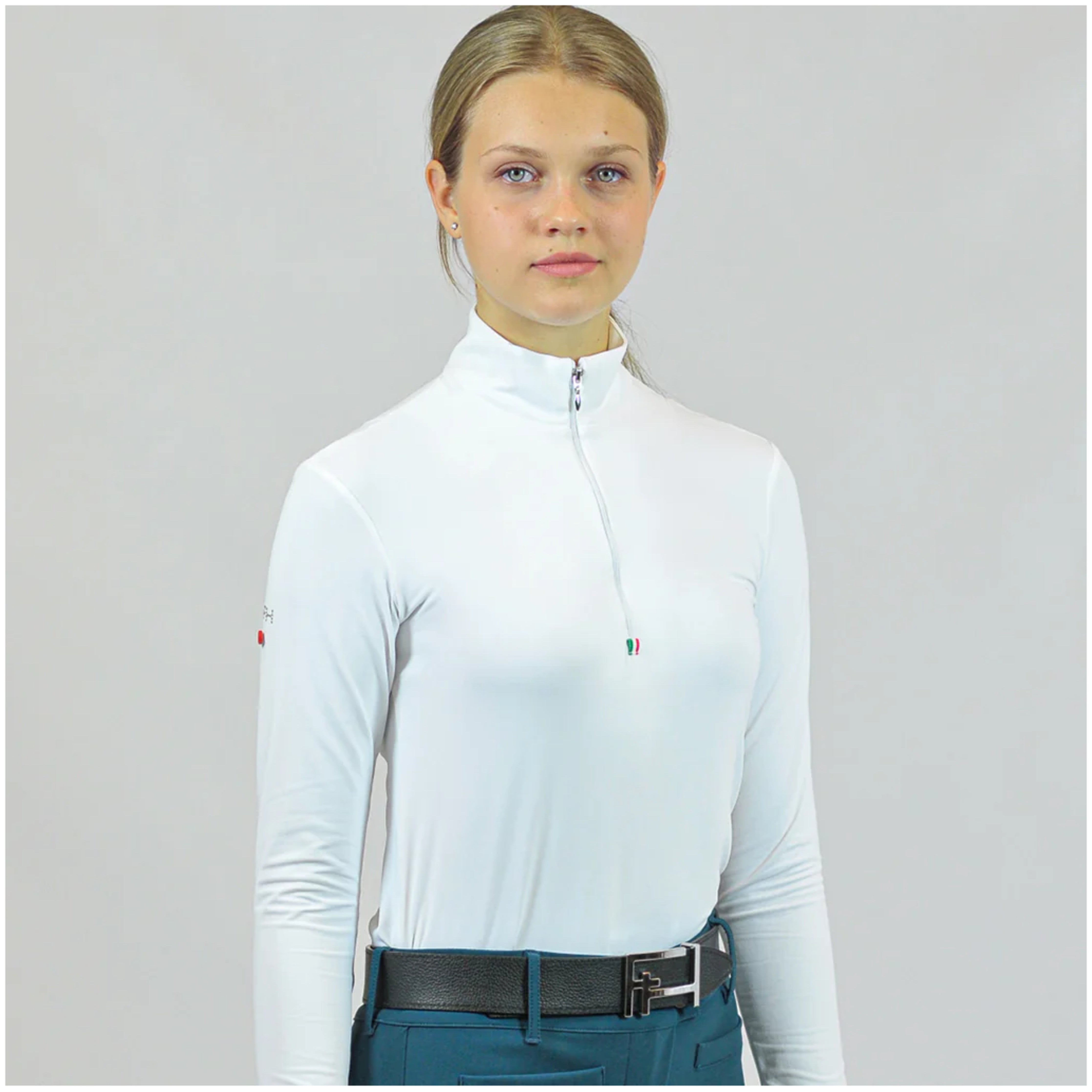 Ladies polo neck outlet inserts