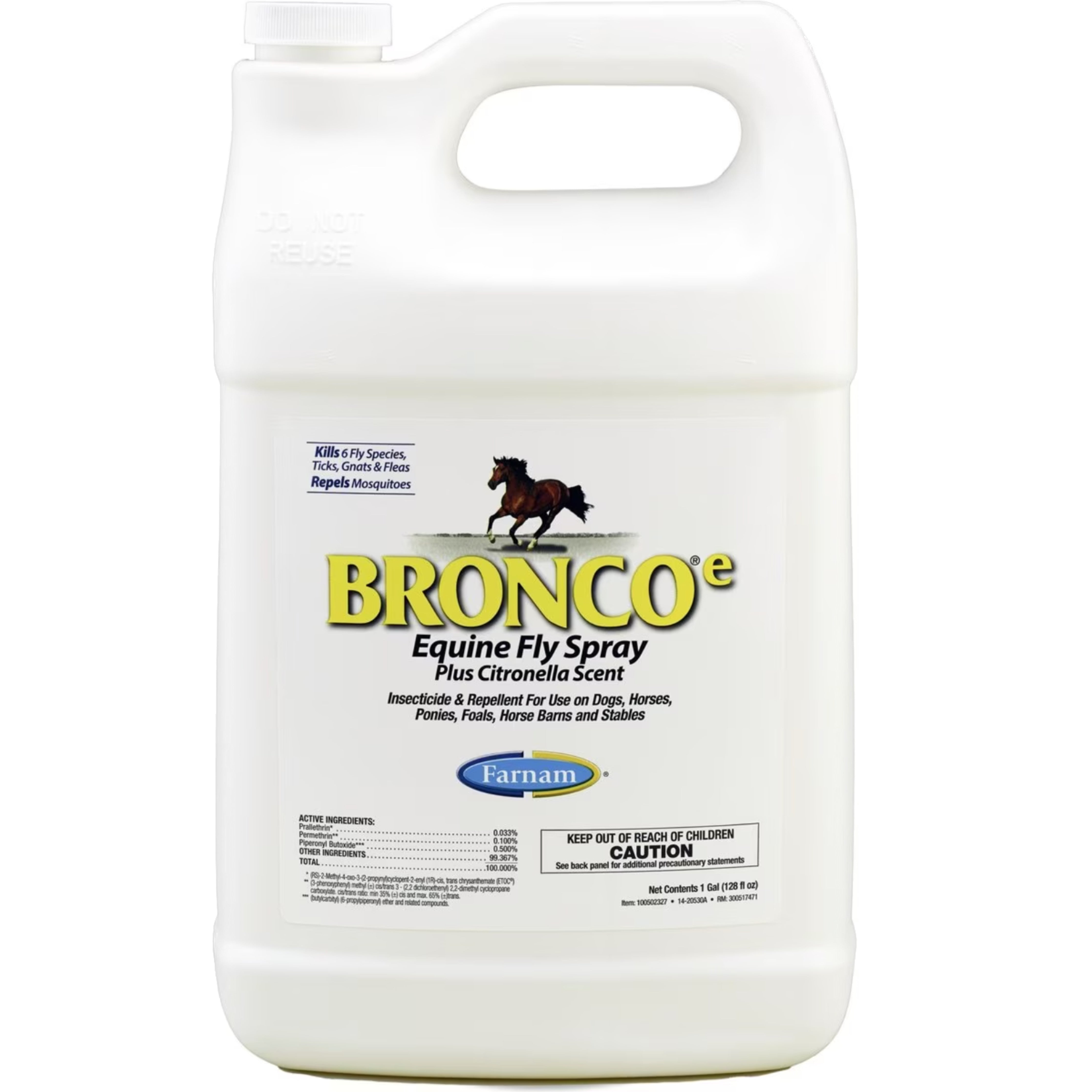 Bronco-e Fly Spray gallon