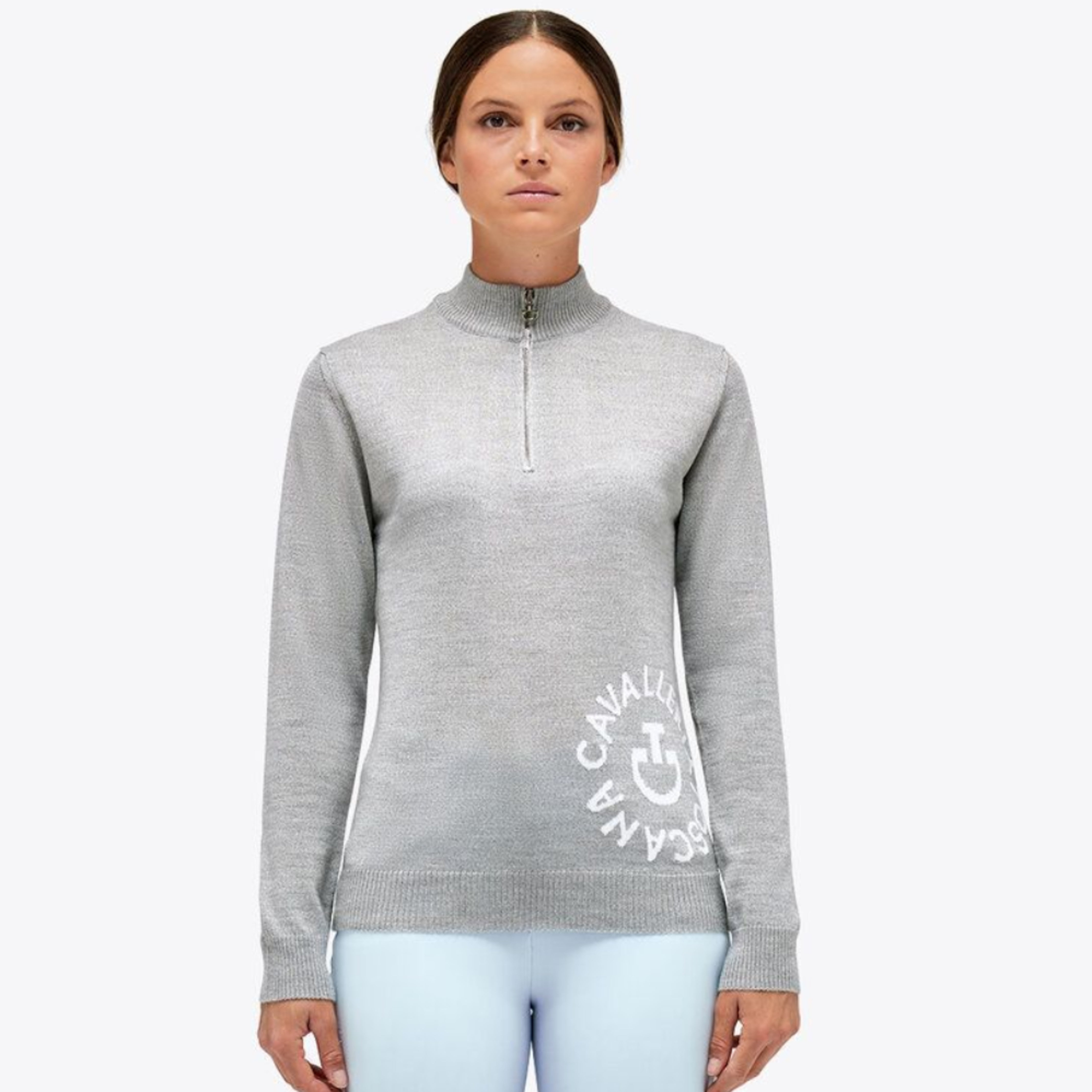 Cavalleria Toscana Orbit Half-Zip Sweater ladies