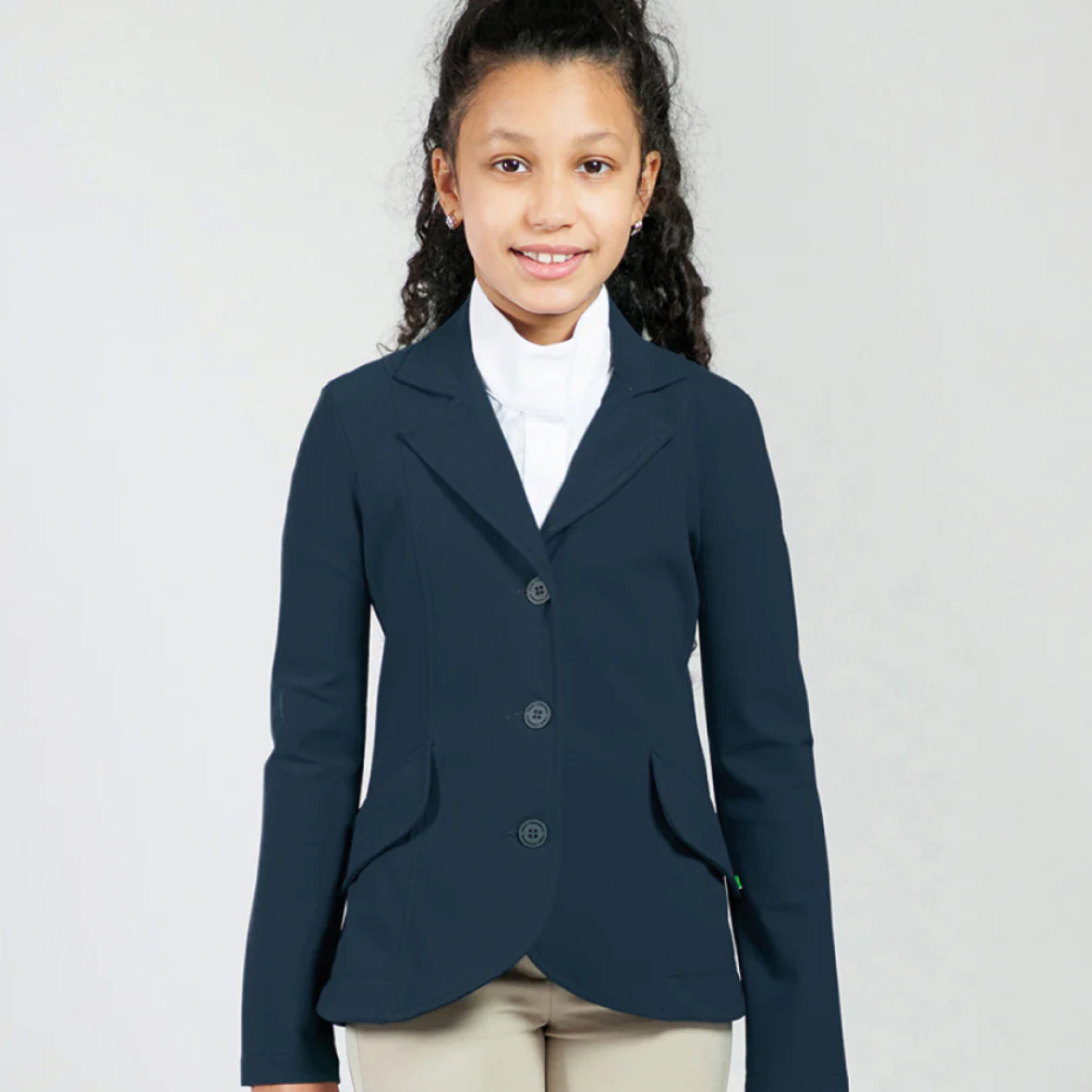 Girl's riding jacket for horse shows Horse Pilot