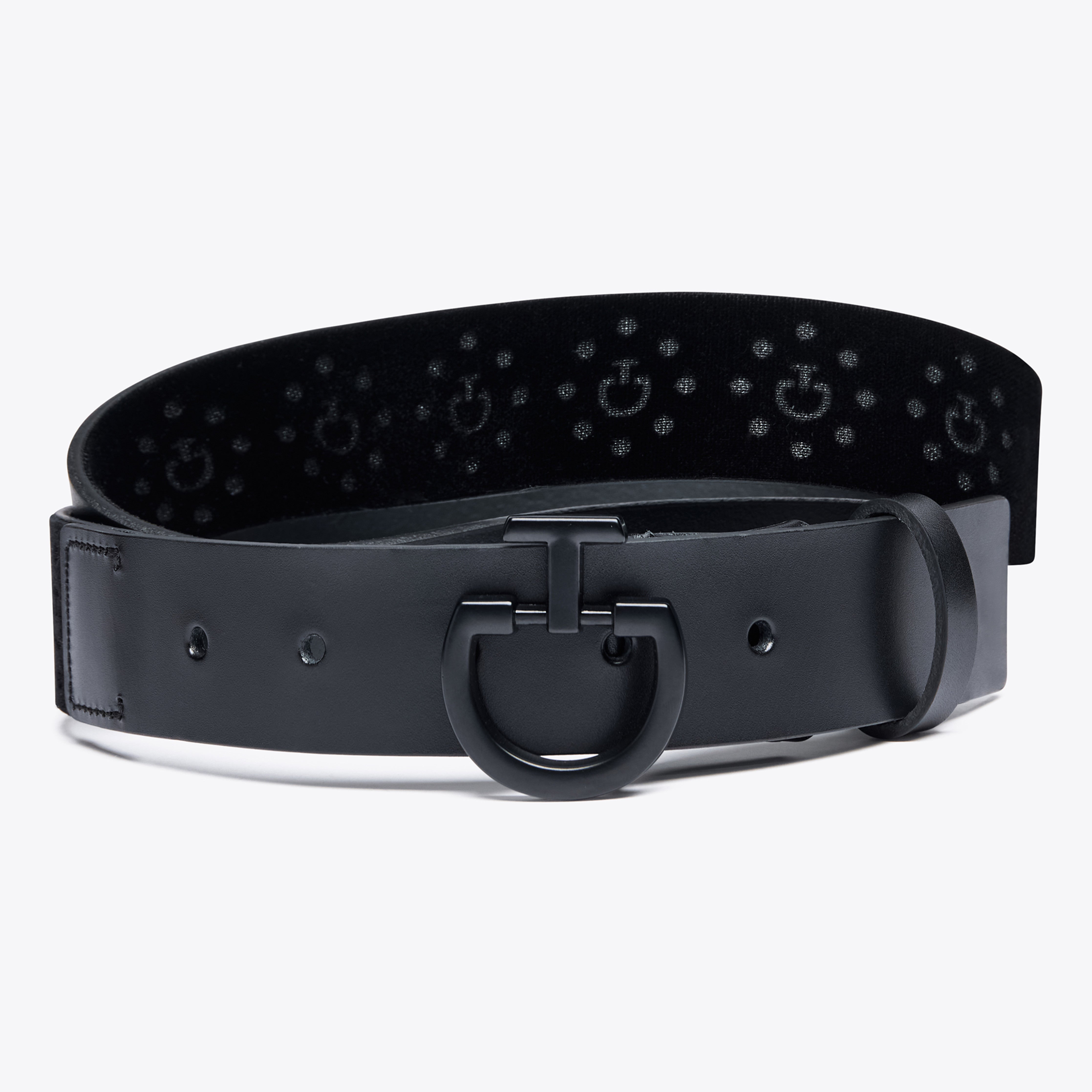 Cavalleria Toscana Mini Orbit Velvet Leather Belt